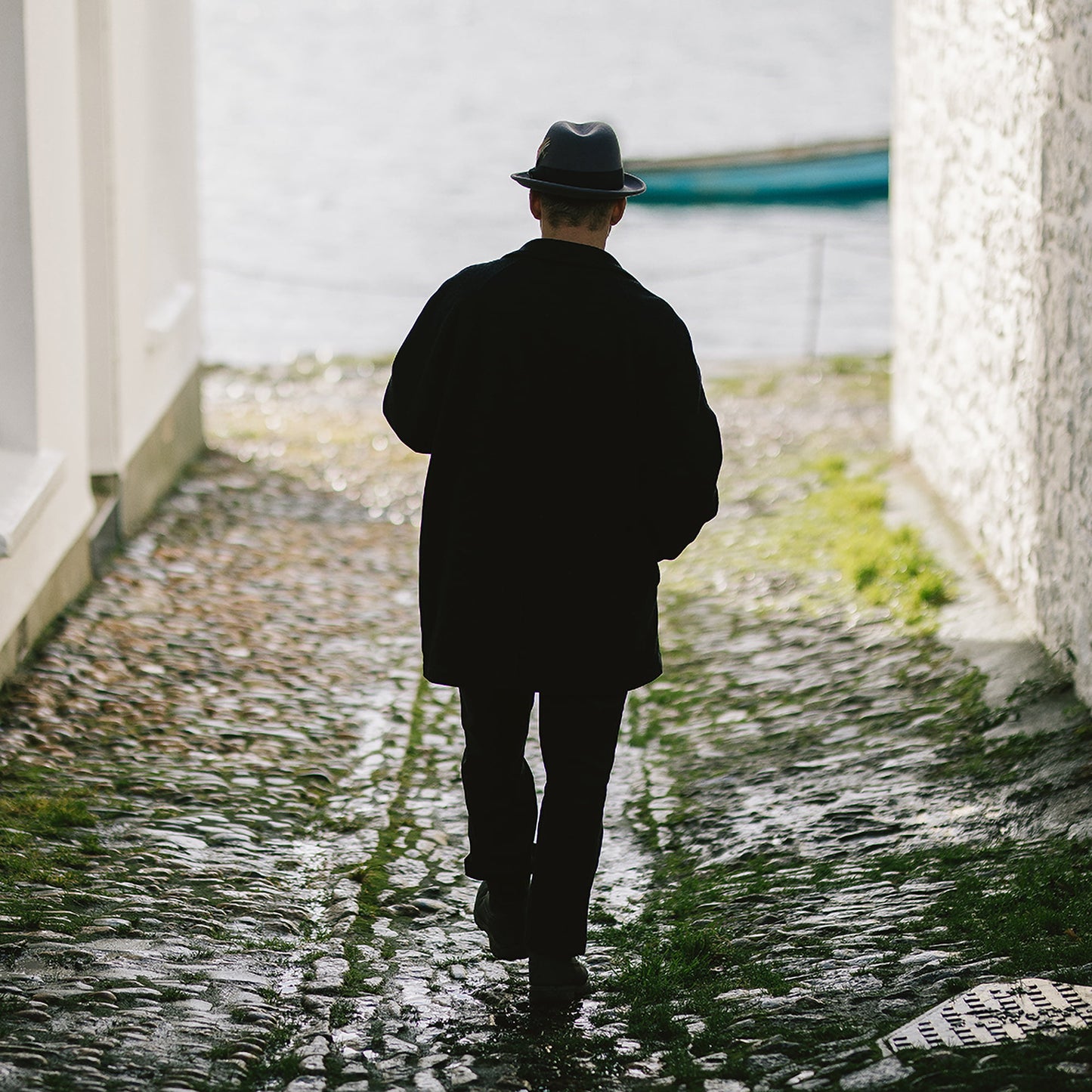 Crushable Blues Trilby Hat - Grey
