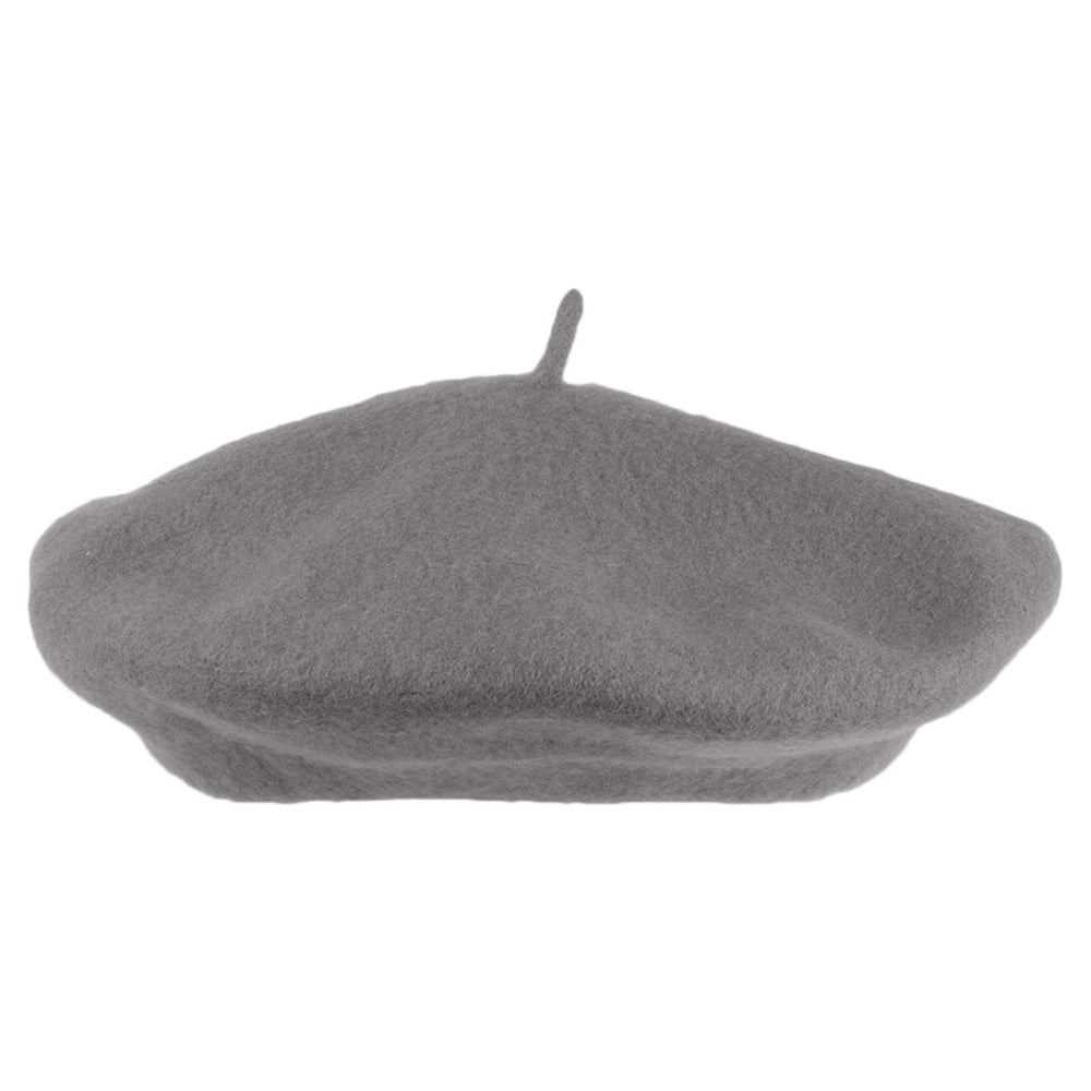 Wool Beret - Grey