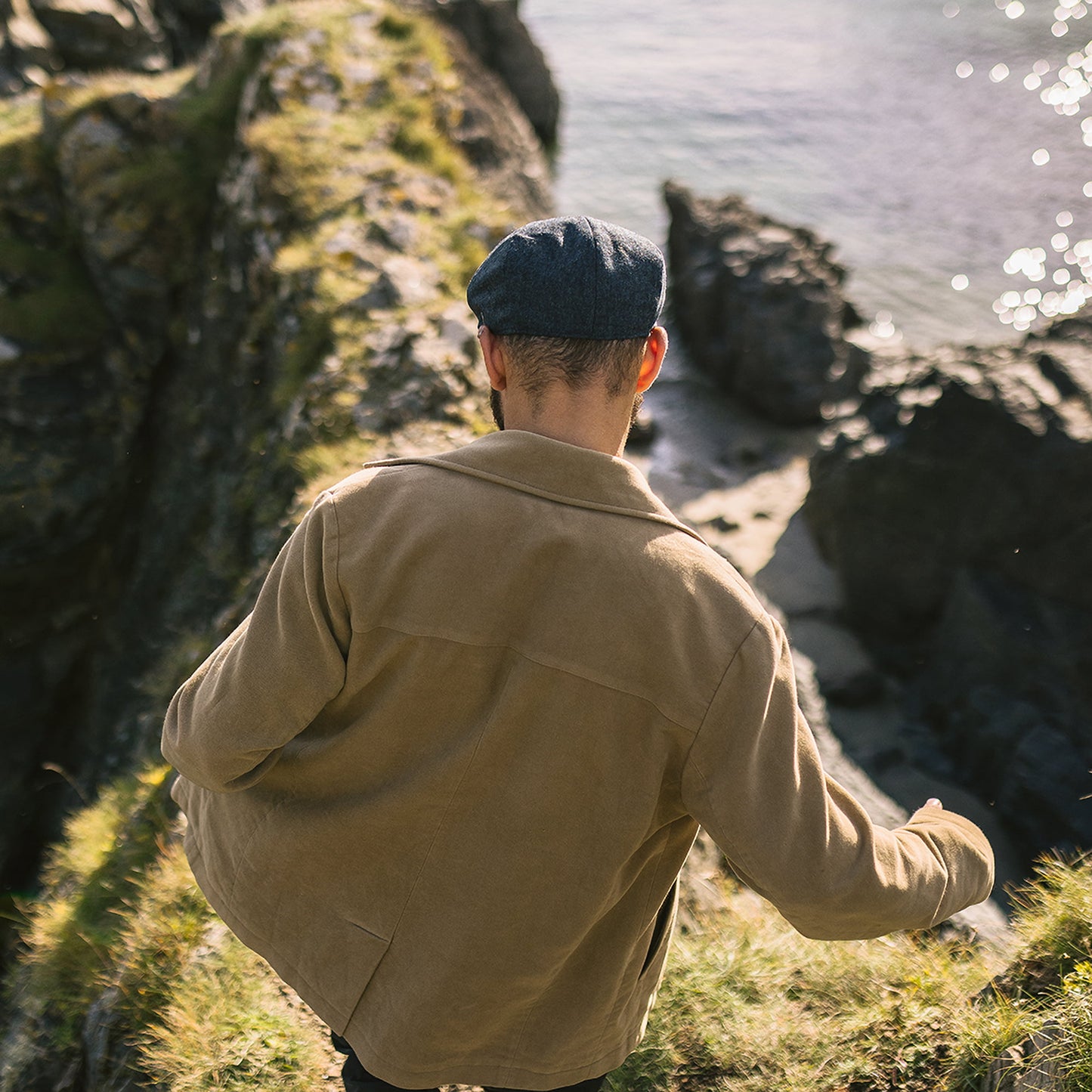 Falconbrook Newsboy Cap - Navy Blue