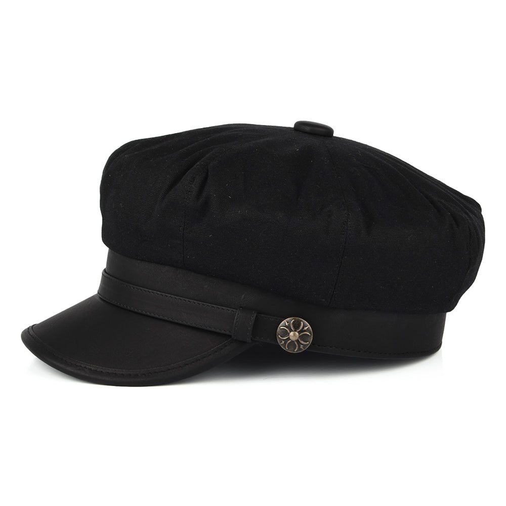 Rebel Motorcycle Cap - Black