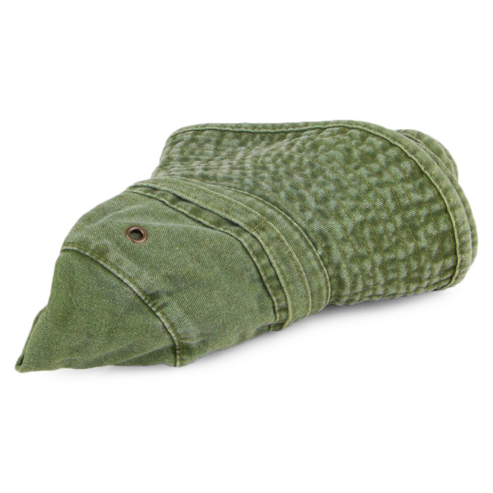 Packable Cotton Boonie Hat - Olive