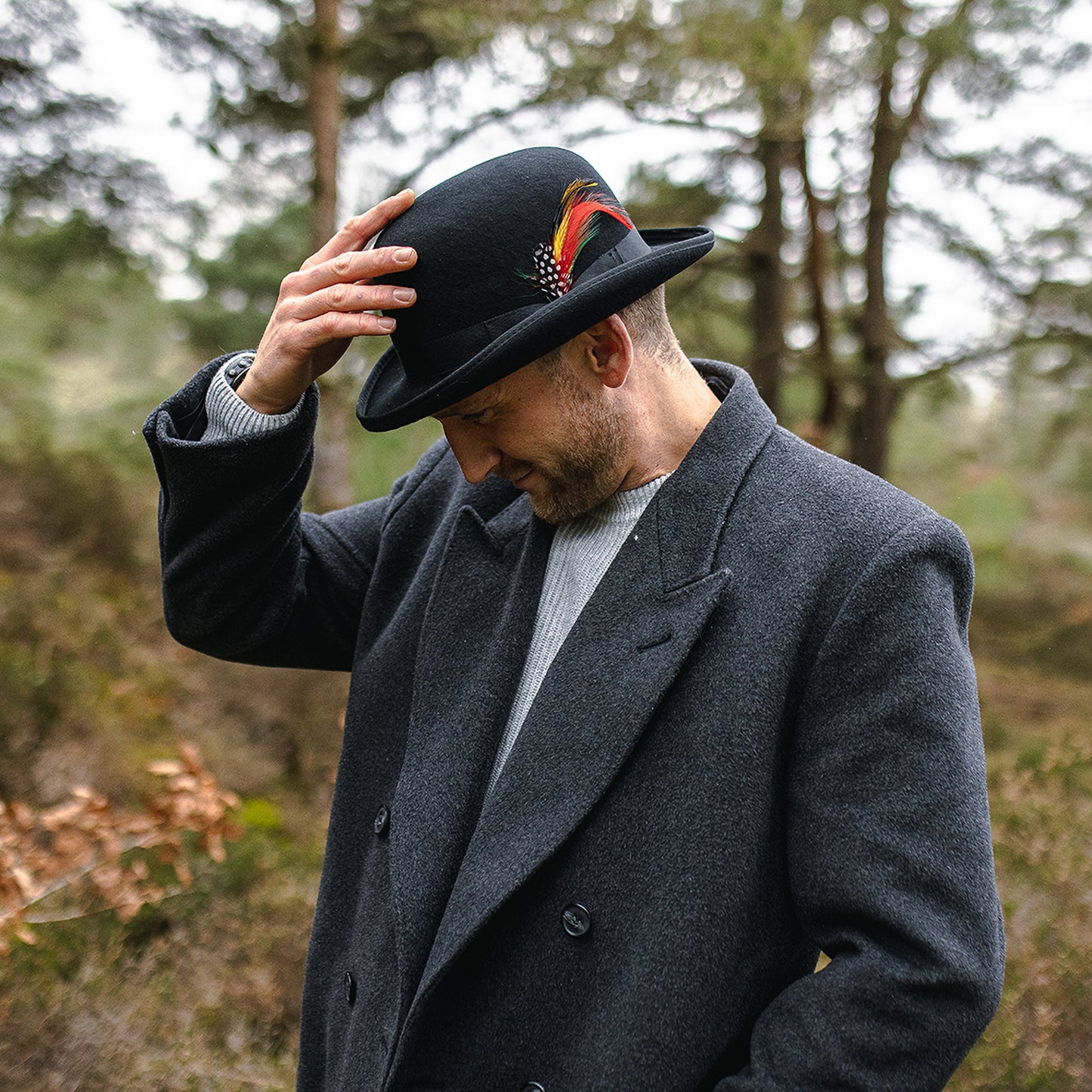 English Bowler Hat Black Wholesale Pack