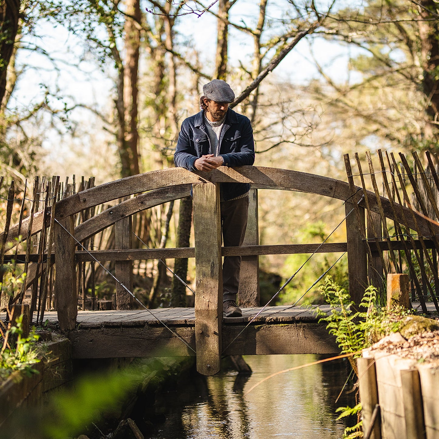 Tweed Flat Cap Brown-Grey Wholesale Pack