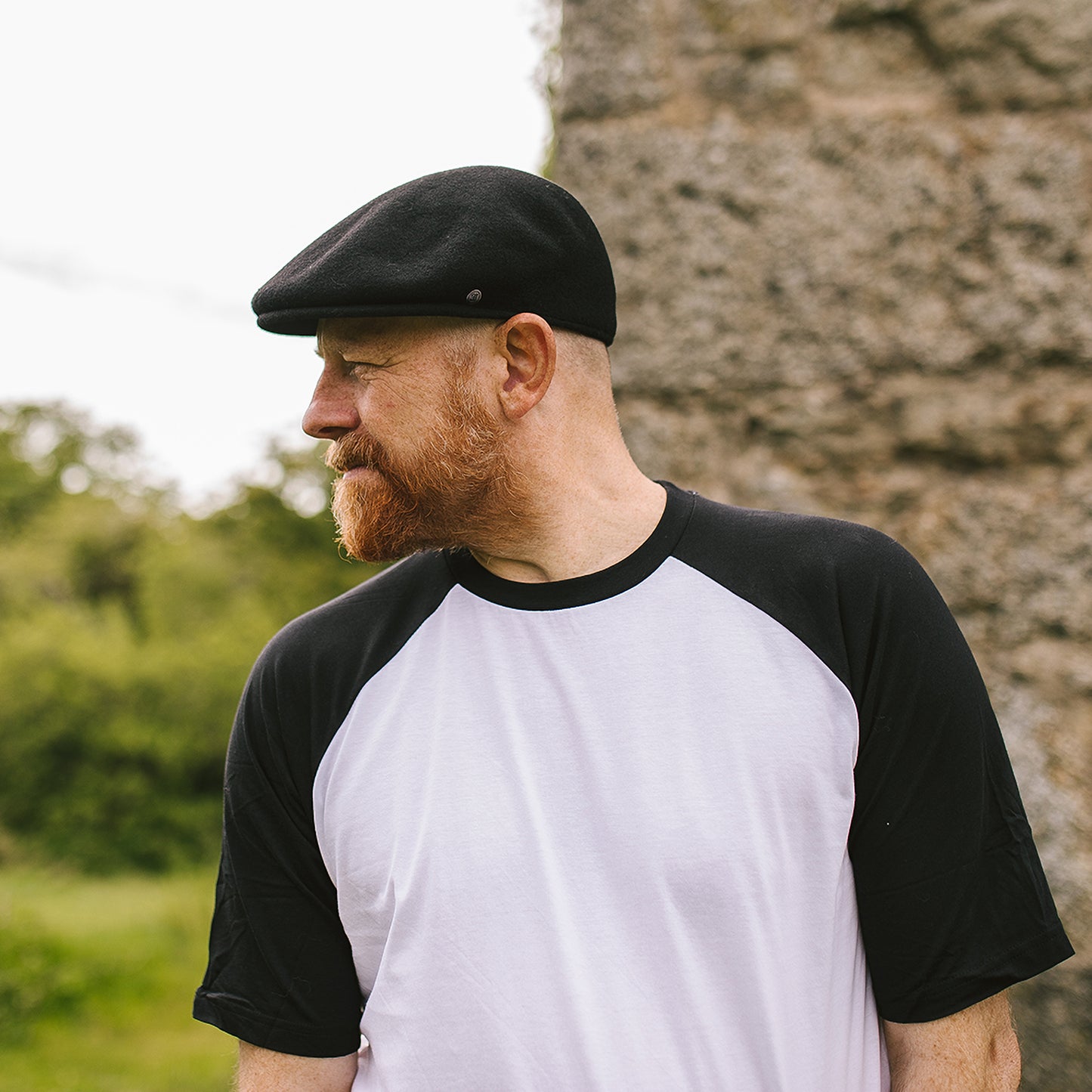 Classic Wool Flat Cap Black Wholesale Pack