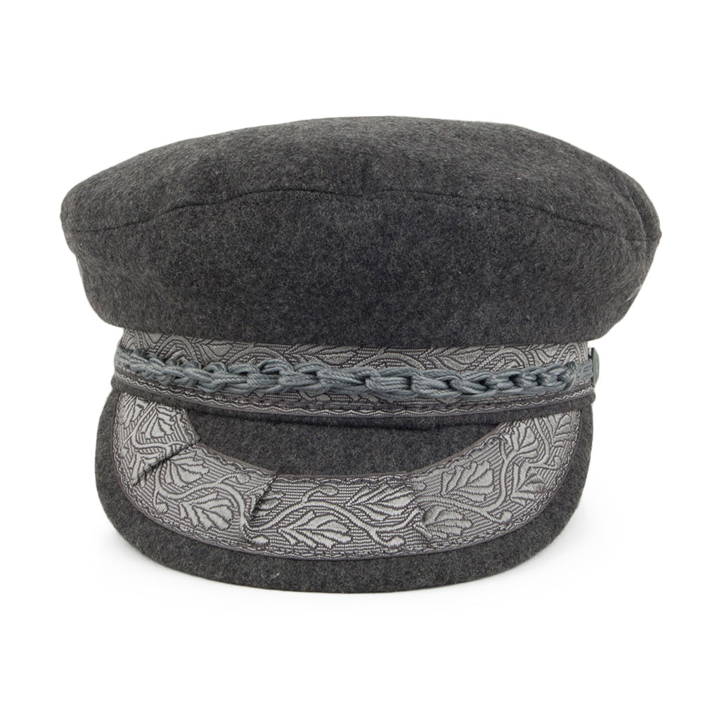 Wool Greek Fisherman Cap - Grey – Jaxon & James