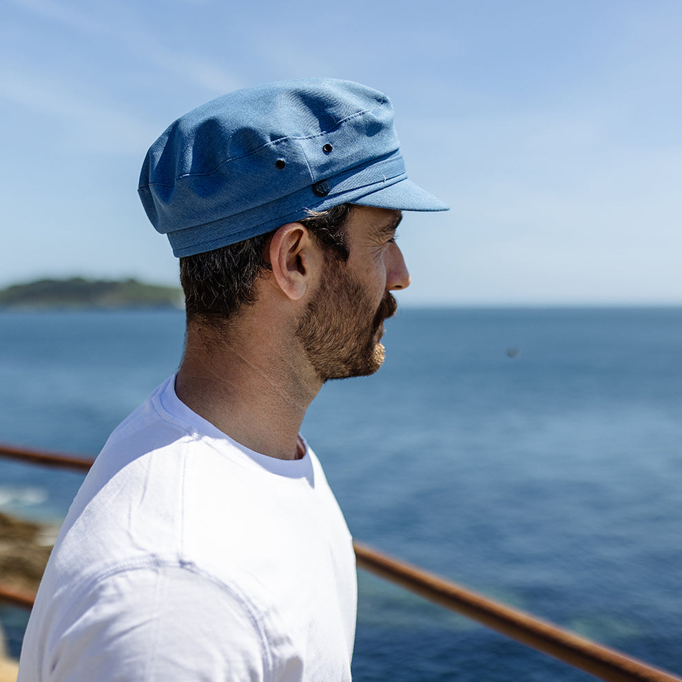 Cotton Fiddler Cap - Denim – Jaxon & James