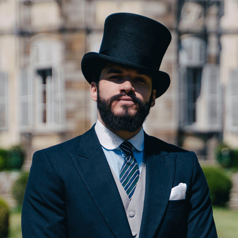 Top Hat Styles Victorian Men's Hats Victorian Top Hat Black