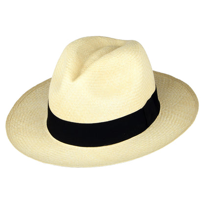 Clasico Panama Fedora Hat - Natural
