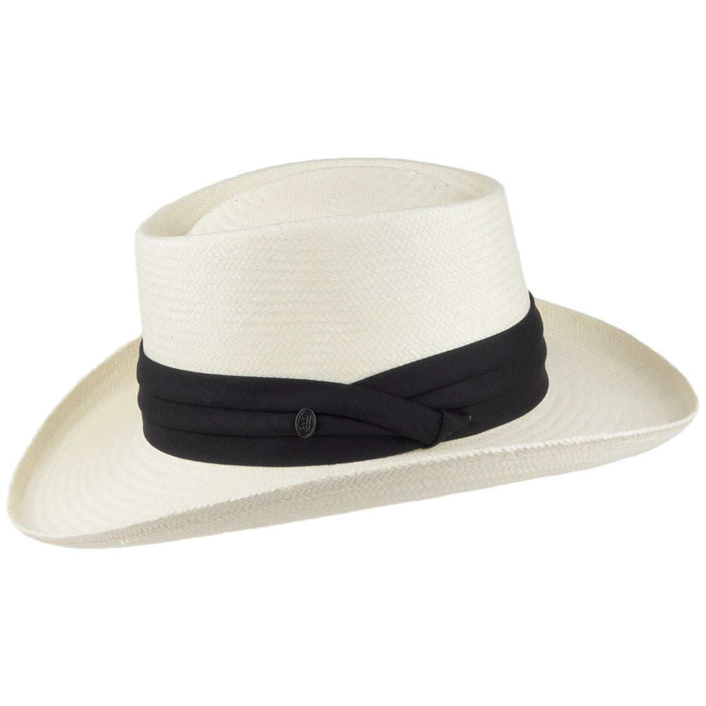 Ivory Toyo Gambler Hat - Natural