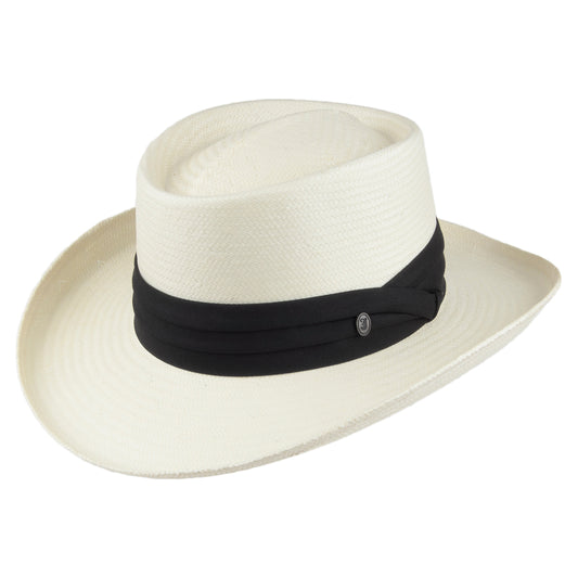 Ivory Toyo Gambler Hat - Natural