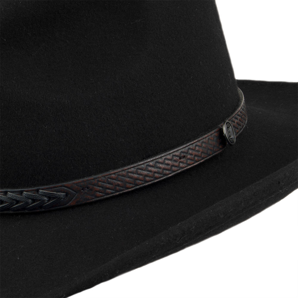 Comanche Cowboy Hat - Black