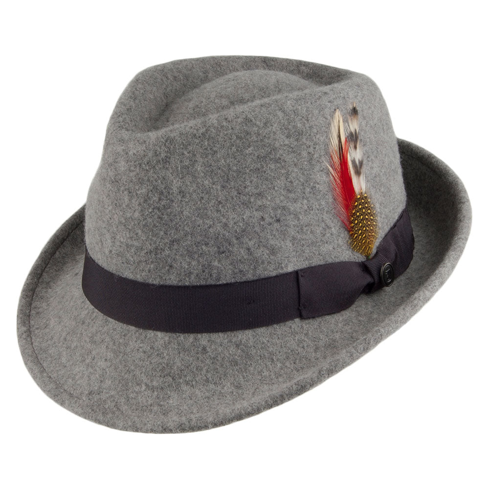 Detroit Trilby Hat - Flannel