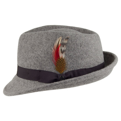 Detroit Trilby Hat - Flannel
