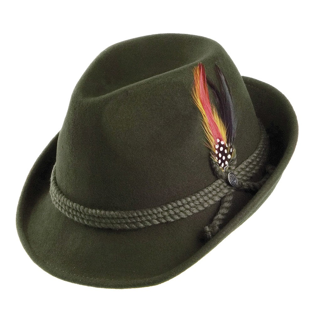 Tyrolean Hat - Green