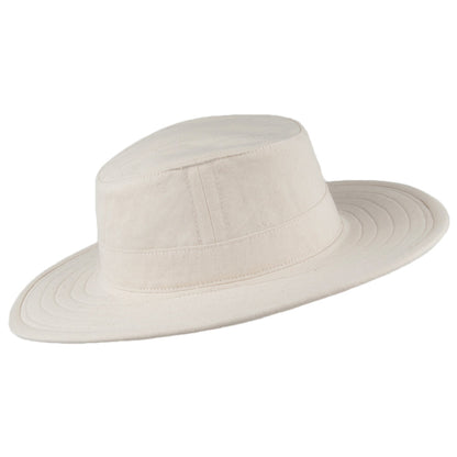 Cotton Canvas Packable Sun Hat - Ivory