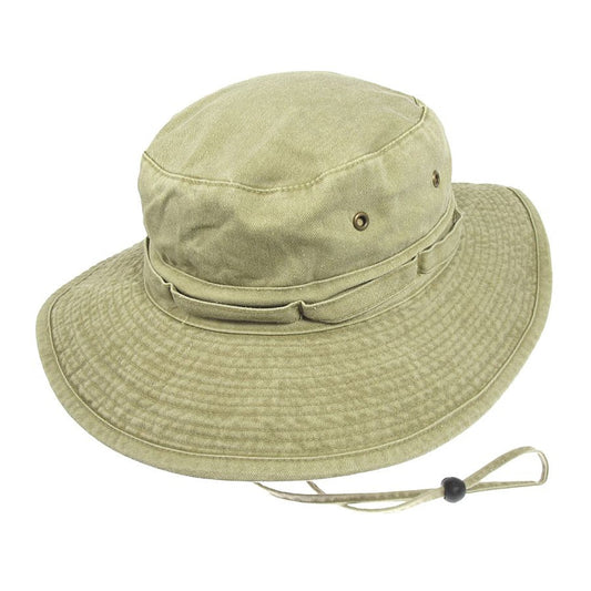 Packable Cotton Boonie Hat - Khaki