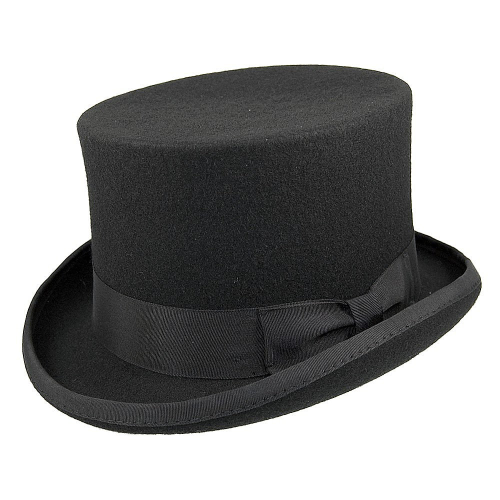 Mid-Crown Top Hat Black Wholesale Pack