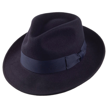 Crushable C-Crown Fedora Navy Wholesale Pack