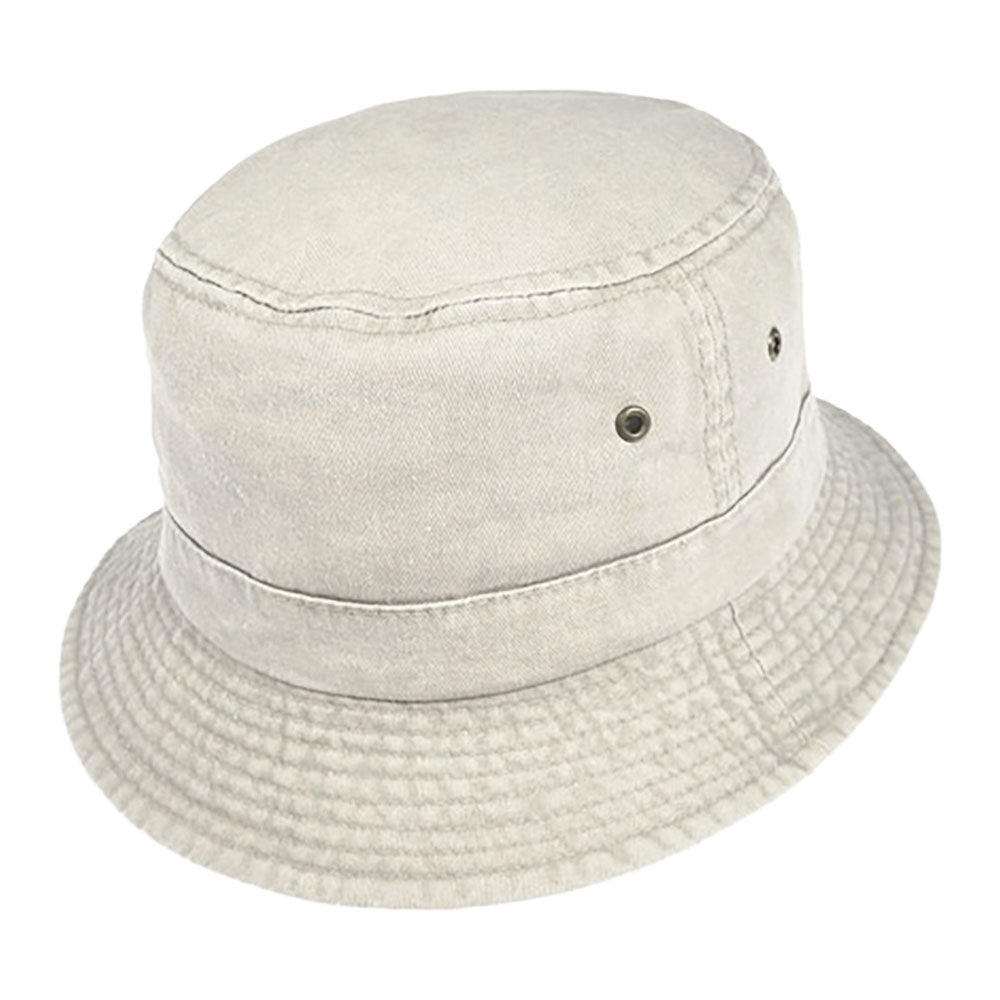 Packable Cotton Bucket Hat - Putty - Wholesale Pack