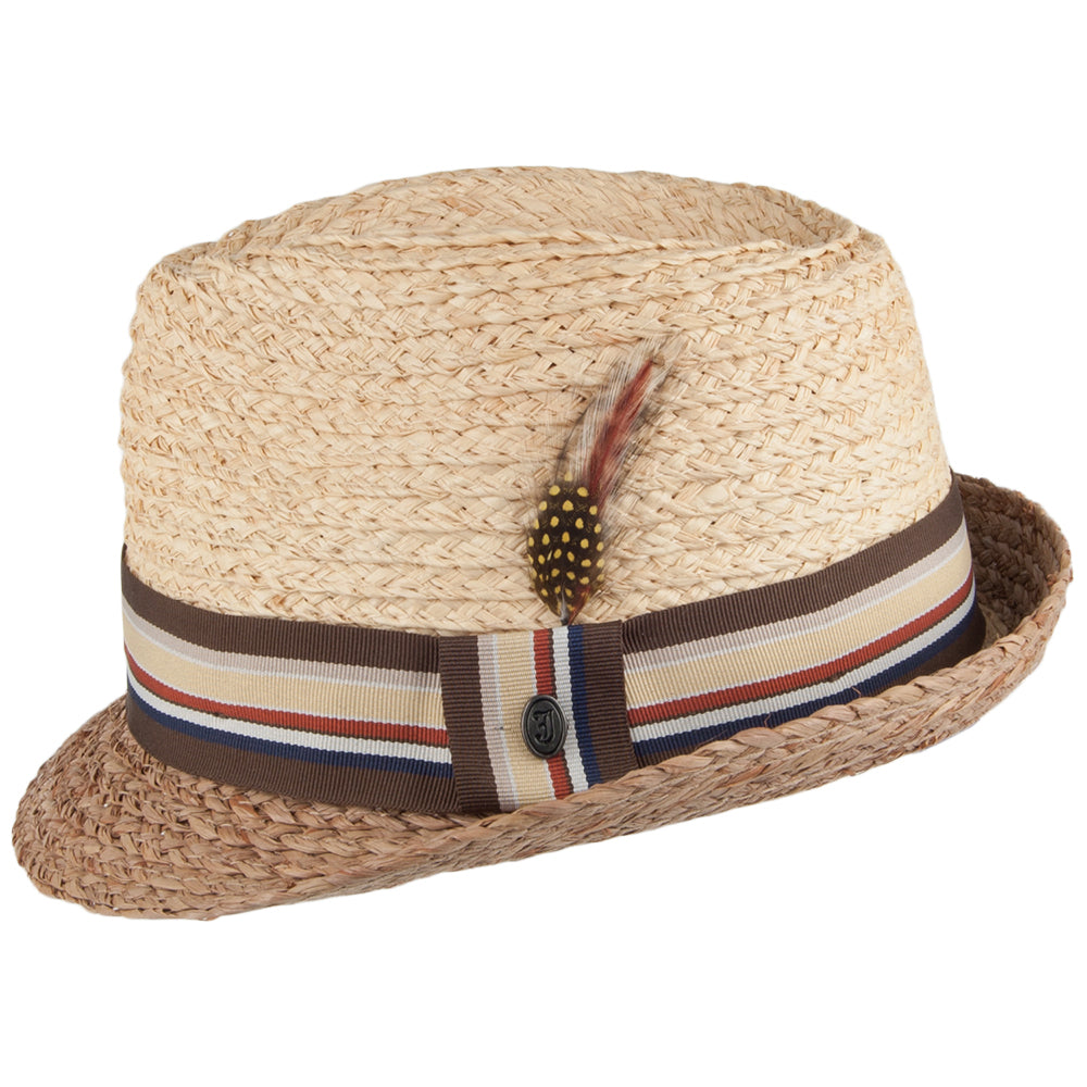 Trinidad Straw Trilby Hat Wholesale Pack