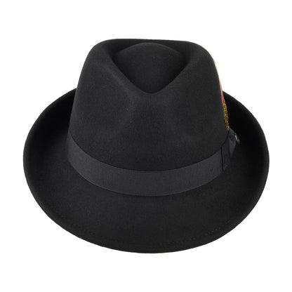 Detroit Trilby Hat Black Wholesale Pack