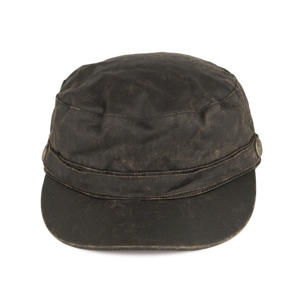 Weathered Cotton Army Cap Brown Wholesale Pack