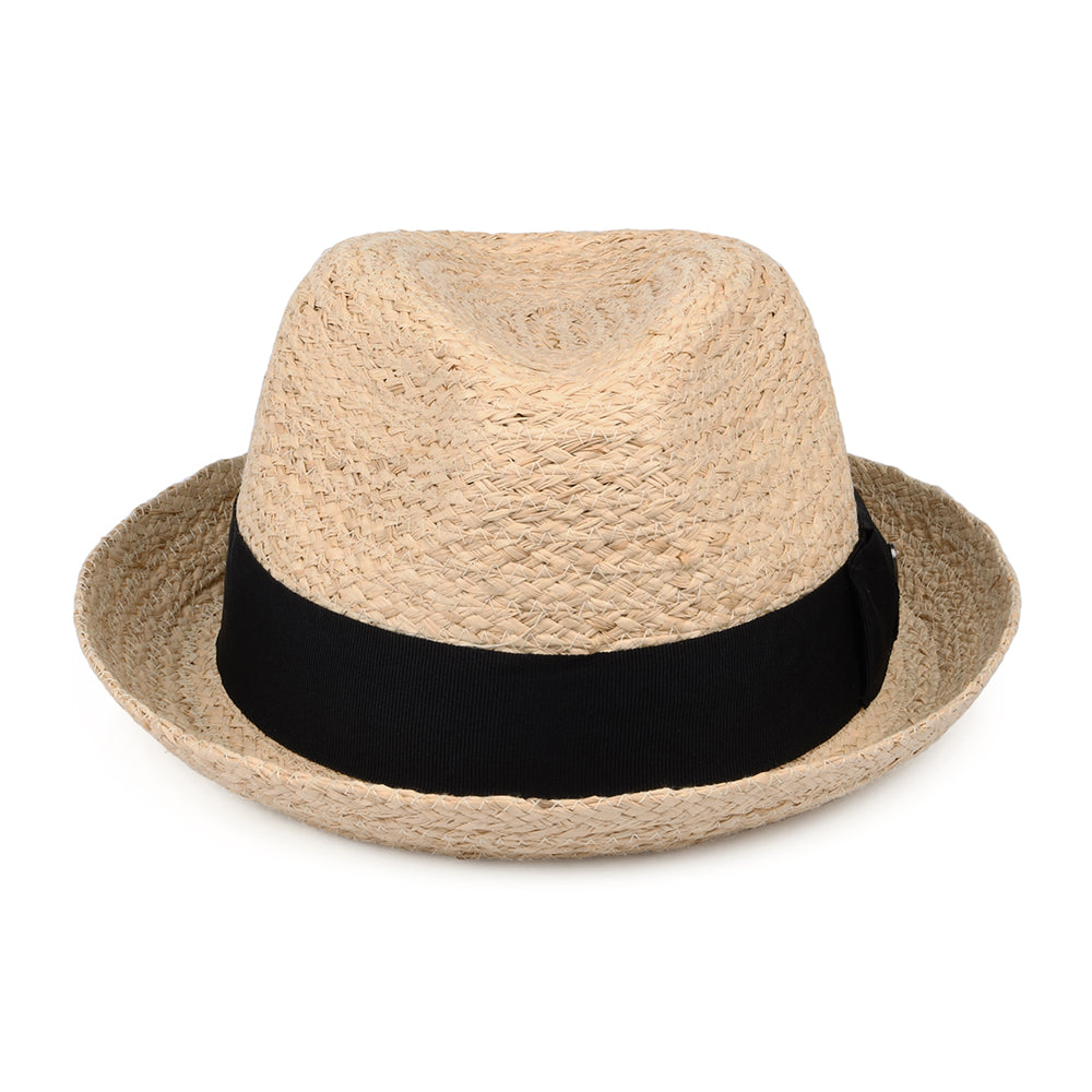 Hats Saybrook Raffia Trilby Hat Natural Wholesale Pack