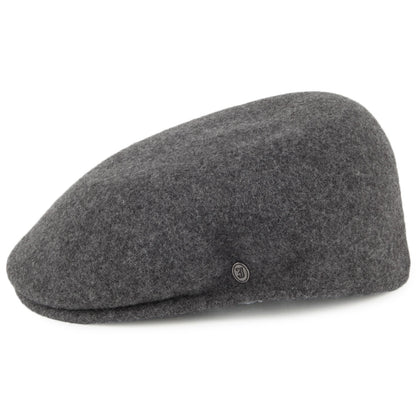 Hats Classic Wool Flat Cap Charcoal Wholesale Pack