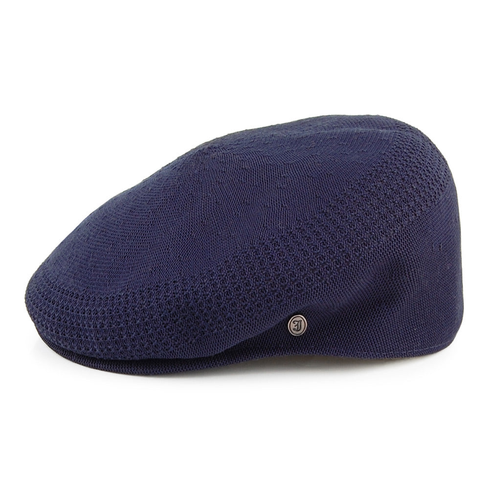 Hats Summer Flat Cap Navy Blue Wholesale Pack