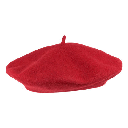 Wool Beret Red Wholesale Pack