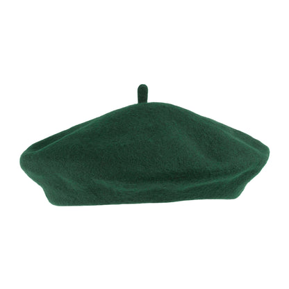 Wool Beret Dark Green - Wholesale Pack - 200 Hats